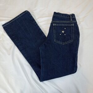 No Boundaries Women's High Rise Jeans - Dark Blue